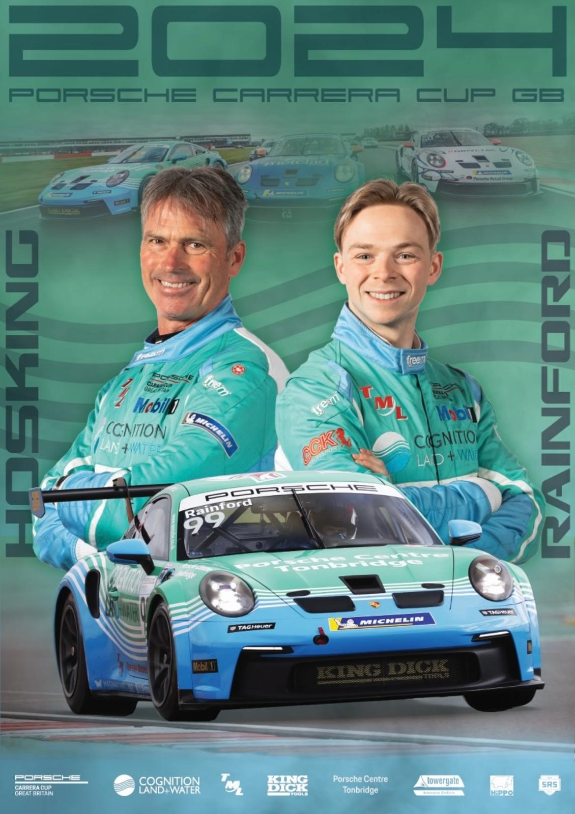 The Cognition with CCK Team will Soon be Taking on the Porsche Carrera Cup GB!